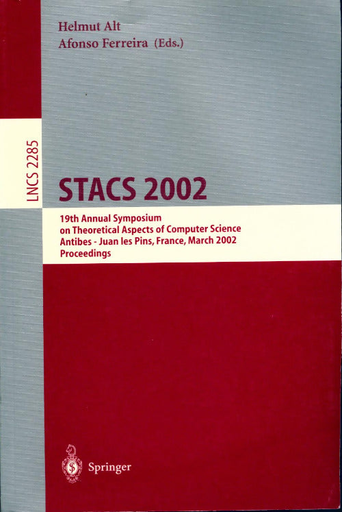 STACS 2002 - Collectif - Livre