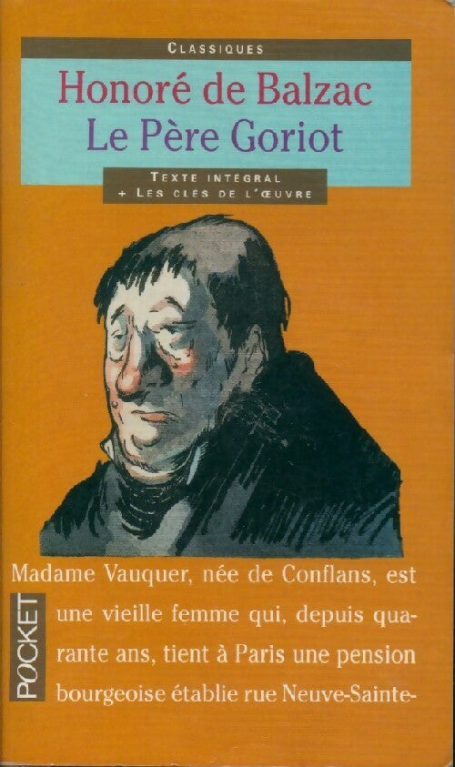 Le père Goriot - Honoré De Balzac - Livre