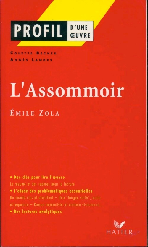 L'assommoir - Emile Zola - Livre