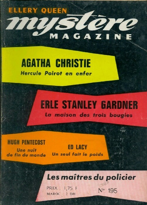 Mystère magazine n°195 - Collectif - Livre