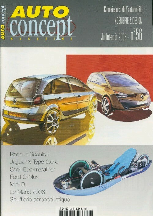 Auto concept n°56 - Collectif - Livre