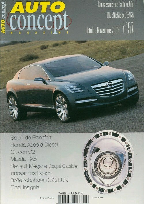 Auto concept n°57 - Collectif - Livre