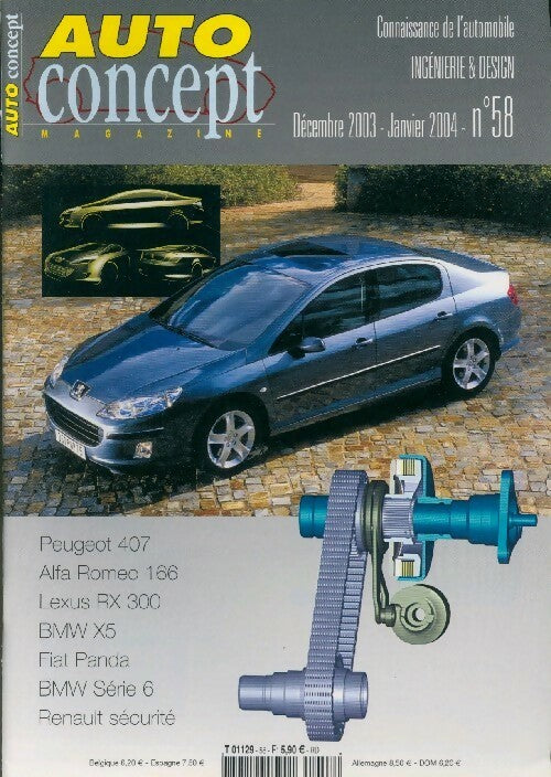 Auto concept n°58 - Collectif - Livre