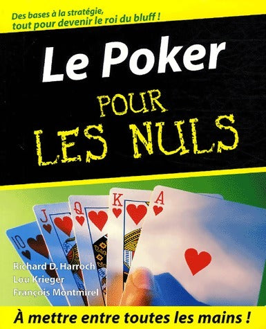 Le poker pour les nuls - François Montmirel - Livre