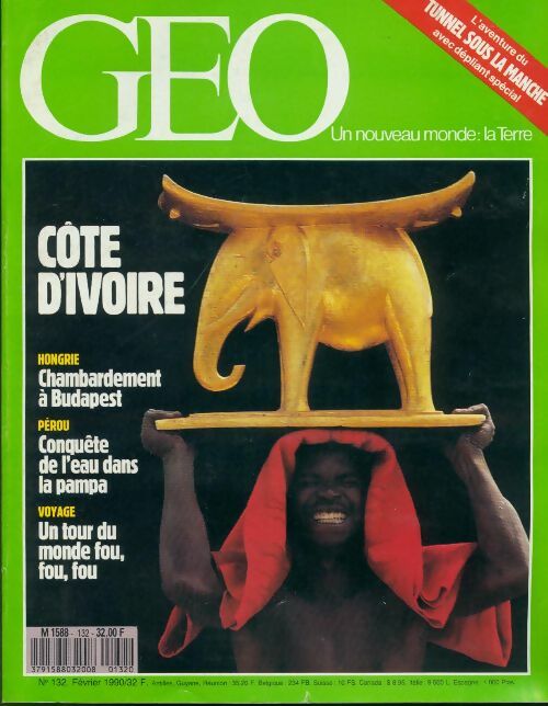 Géo n°132 : Côte d'Ivoire - Collectif - Livre