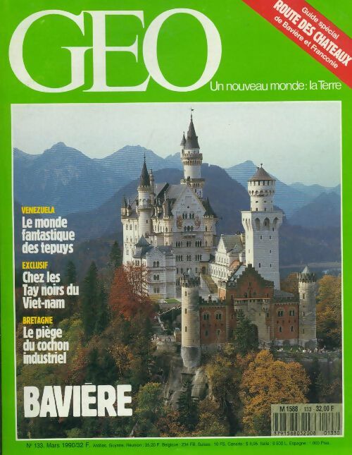 Géo n°133 : Bavière - Collectif - Livre