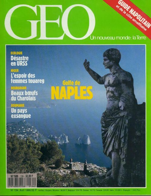 Géo n°134 : Golfe de Naples - Collectif - Livre