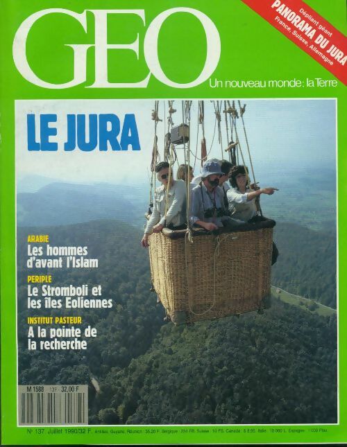 Géo n°137 : Le Jura / Les hommes d'avant l'islam - Collectif - Livre