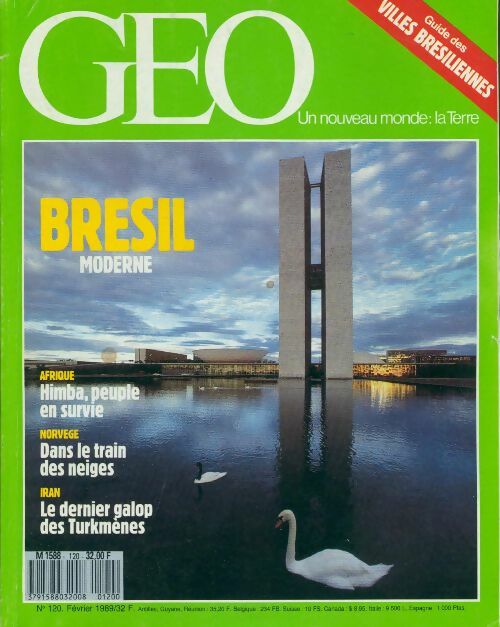Géo n°120 : Brésil moderne - Collectif - Livre