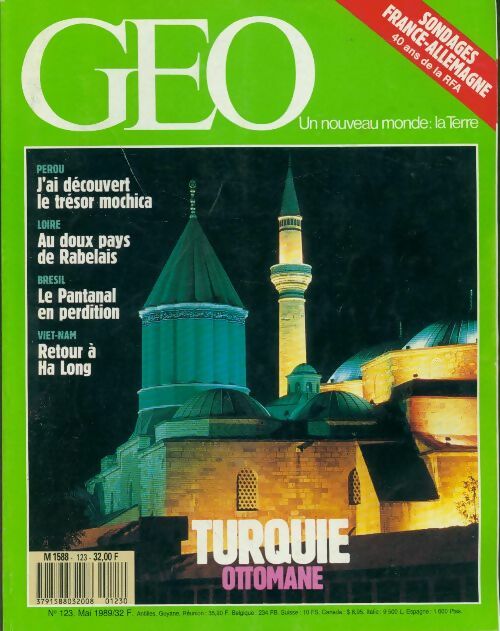 Géo n°123 : Turquie Ottomane - Collectif - Livre