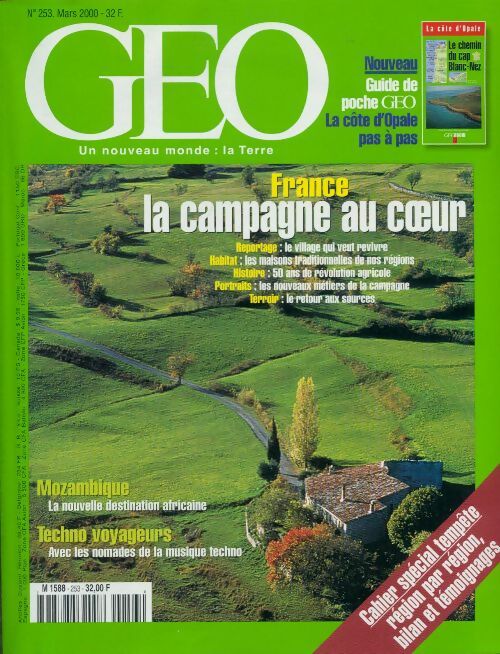 Géo n°253 : France, la campagne au coeur - Collectif - Livre