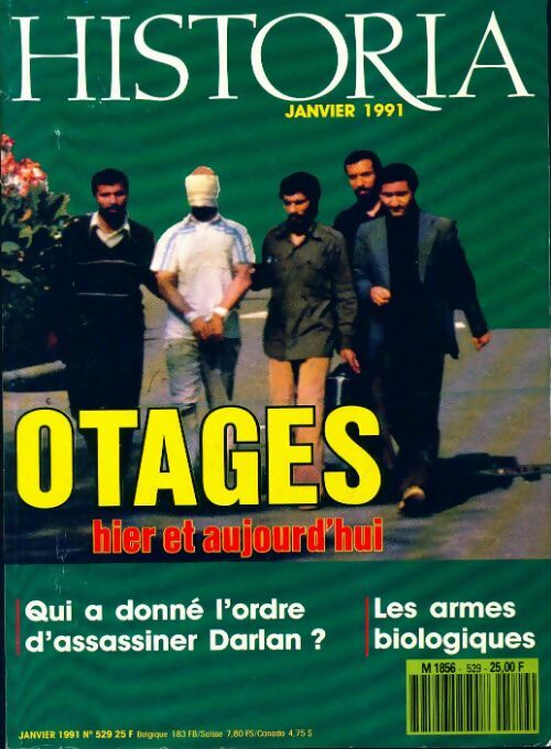Historia n°529 : Otages - Collectif - Livre