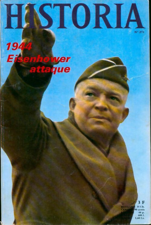 Historia n°271 : 1944, Eisenhower attaque - Collectif - Livre