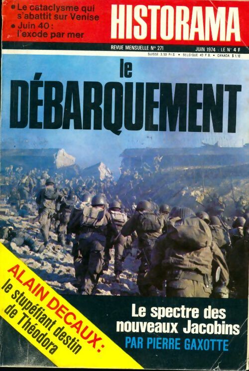 Historama n°271 : Le débarquement - Collectif - Livre