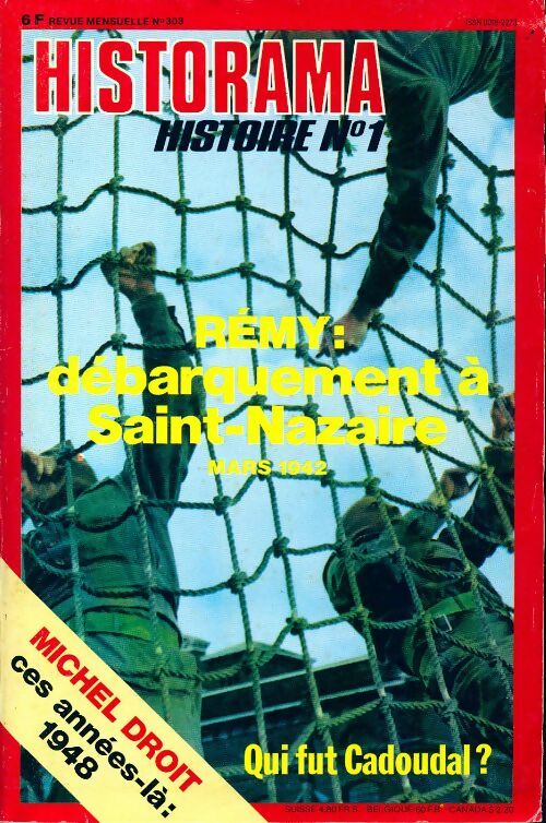 Historama n°303 : Rémy, débarquement à Saint-Nazaire - Collectif - Livre