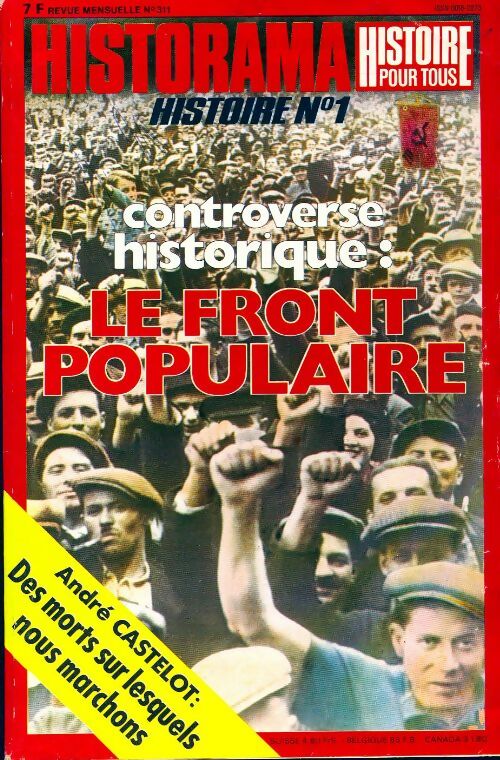 Historama n°311 : Controverse historique, le Front Populaire - Collectif - Livre