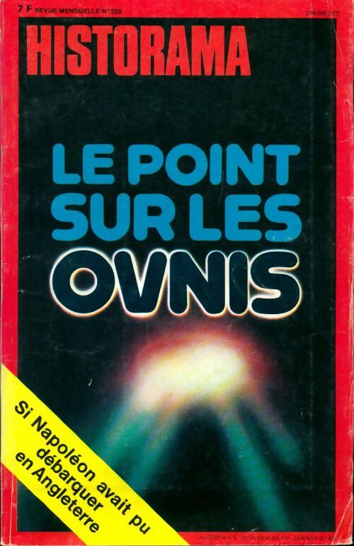 Historama n°329 : Le point sur les OVNIS - Collectif - Livre