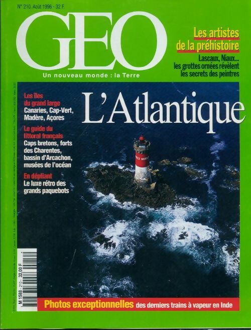 Géo n°210 : L'Atlantique - Collectif - Livre