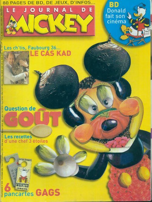 Le journal de Mickey n°2939 : Question de goût - Disney - Livre