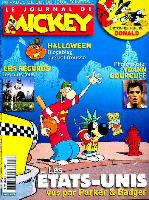 Le journal de Mickey n°2941 : Les Etats-Unis - Disney - Livre