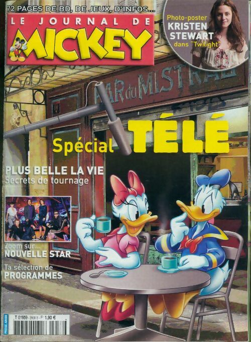 Le journal de Mickey n°2958 : Spécial télé - Disney - Livre