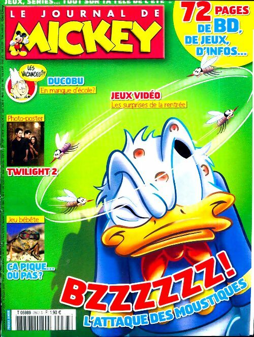 Le journal de Mickey n°2977 : Bzzzzzz ! - Disney - Livre