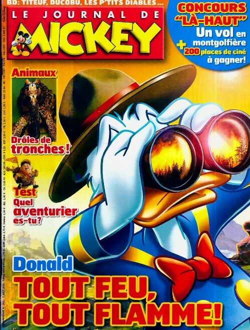 Le journal de Mickey n°2981 : Donald tout feu, tout flamme - Disney - Livre