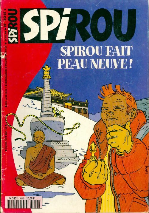 Spirou n°3015 : Spirou fait peau neuve ! - Collectif - Livre