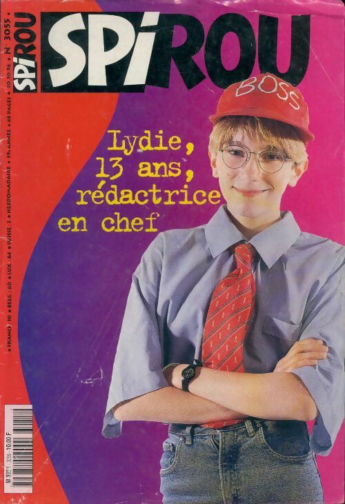 Spirou n°3055 : Lydie, 13 ans, rédactrice en chef - Collectif - Livre