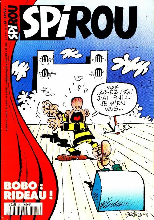 Spirou n°3057 : Bobo : rideau ! - Collectif - Livre