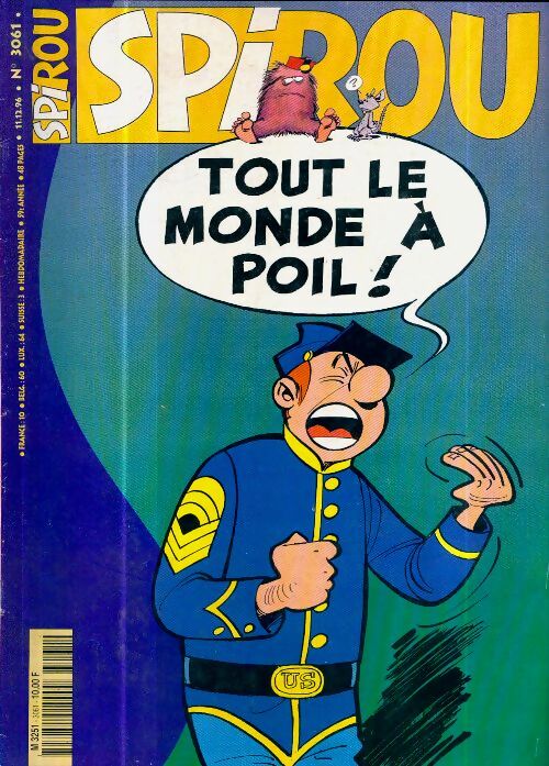 Spirou n°3061 : Tout le monde à poil ! - Collectif - Livre