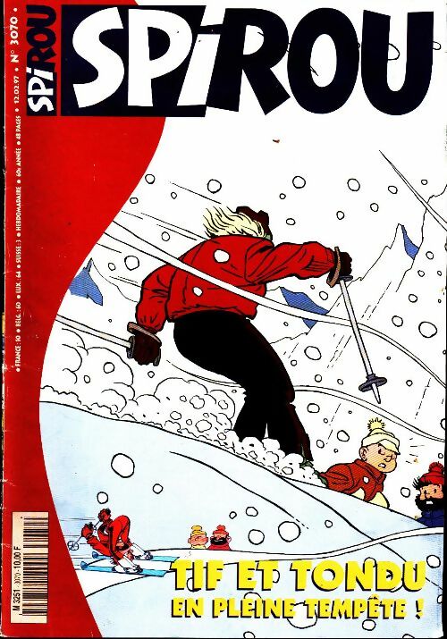Spirou n°3070 : Tif et Tondu en pleine tempête - Collectif - Livre