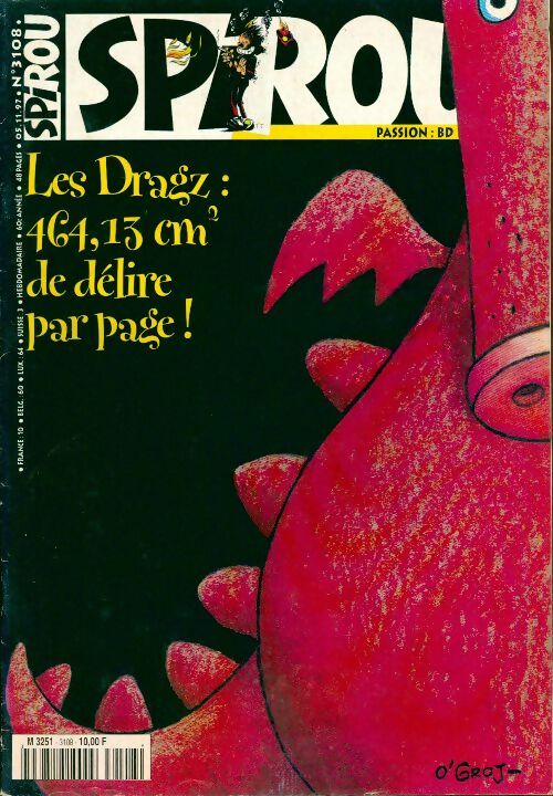 Spirou n°3108 : Les dragz - Collectif - Livre