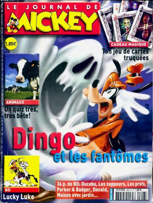 Le journal de Mickey n°2697 : Dingo et les fantômes - Disney - Livre
