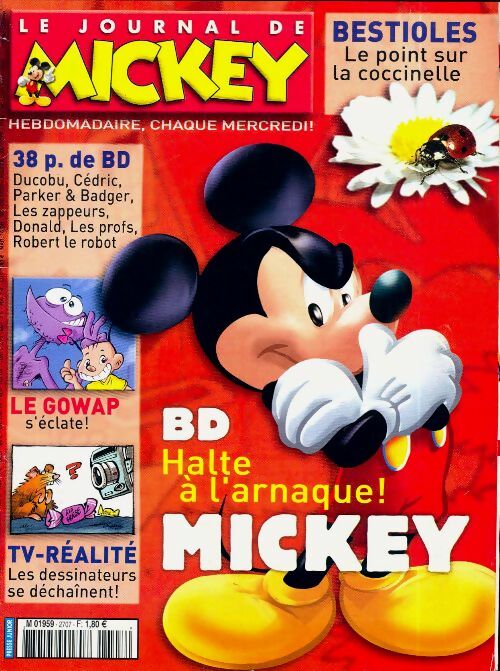 Le journal de Mickey n°2707 : Halte à l'arnaque Mickey - Disney - Livre