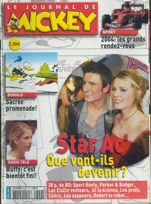 Le journal de Mickey n°2690 :  Star Ac' - Disney - Livre