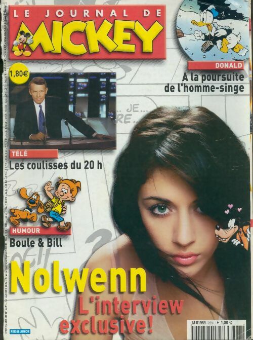 Le journal de Mickey n°2691 : Nolwenn - Disney - Livre