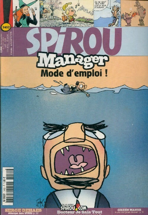 Spirou n°3452 : Manager, mode d'emploi ! - Collectif - Livre
