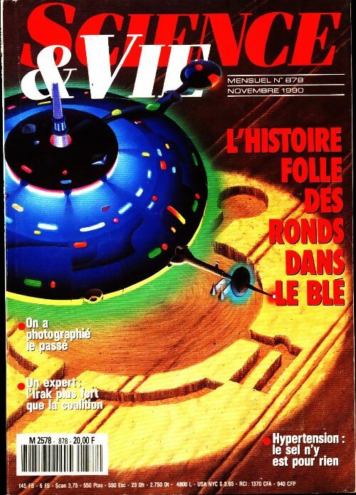 Science & vie n°878 : L'histoire folle des ronds dans le blé - Collectif - Livre