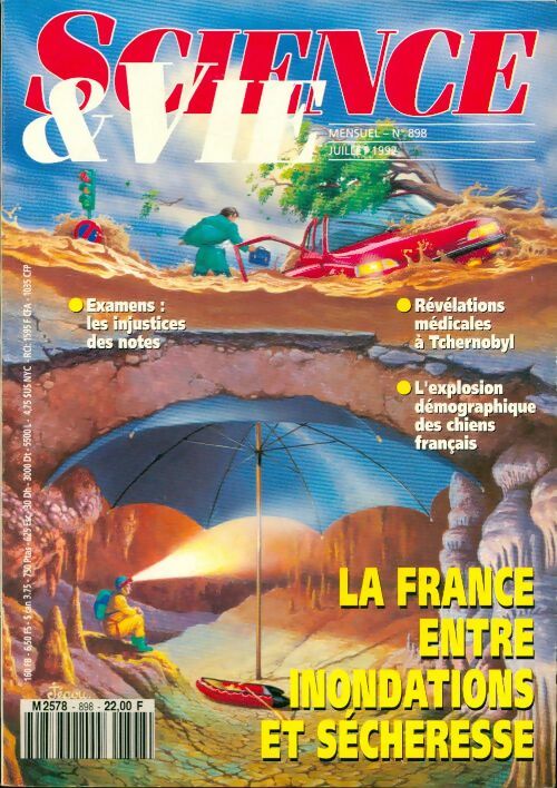 Science & vie n°898 : La France entre inondations et sécheresse - Collectif - Livre