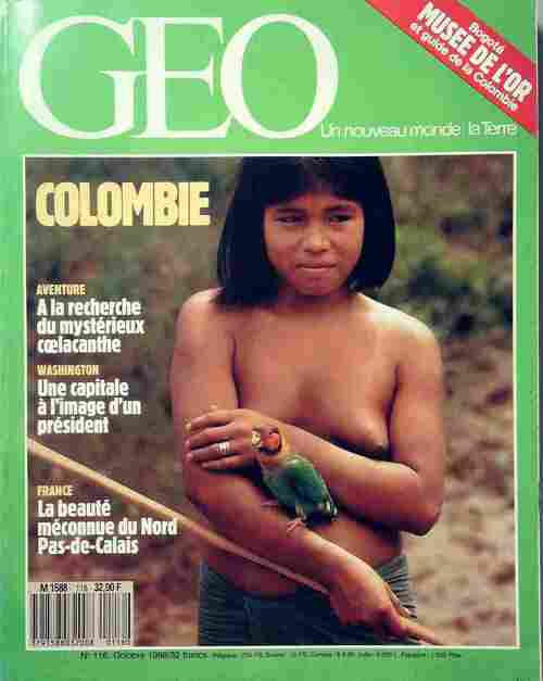 Géo n°116 : Colombie - Collectif - Livre