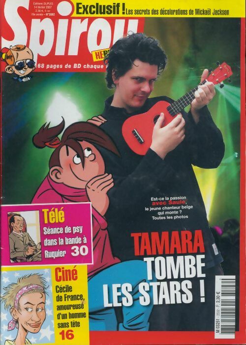 Spirou n°3592 : Tamara tombe les stars ! - Collectif - Livre