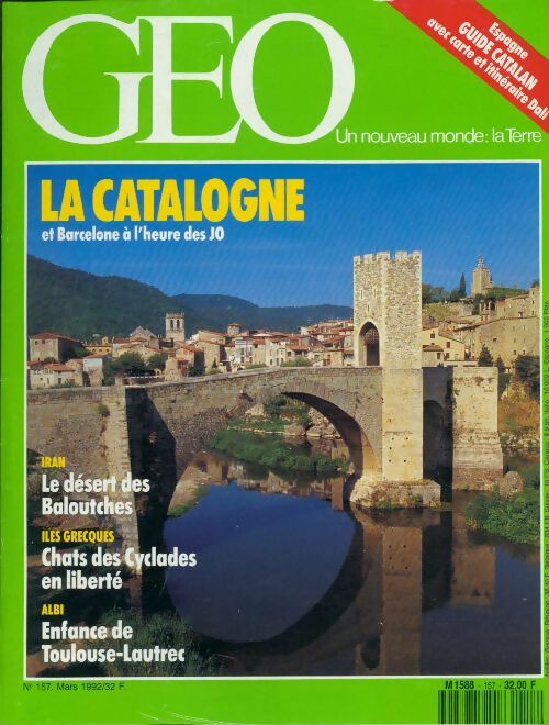 Géo n°157 : La Catalogne - Collectif - Livre