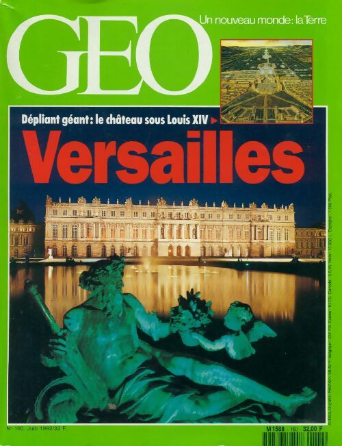 Géo n°160 : Versailles - Collectif - Livre