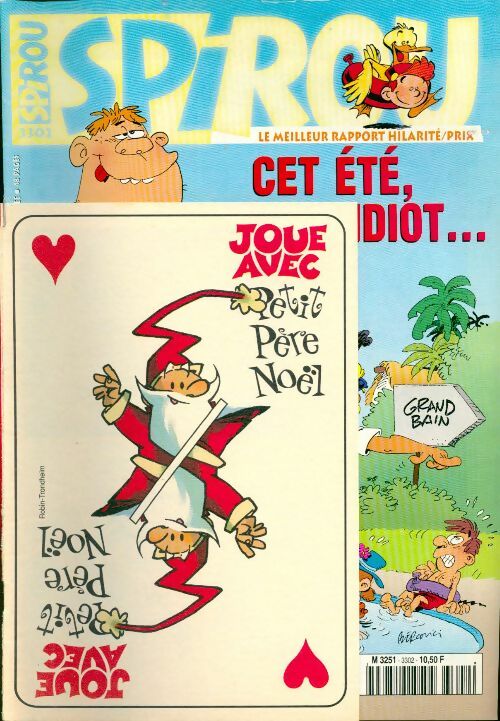 Spirou n°3302 : Cet été, bronzez idiot - Collectif - Livre