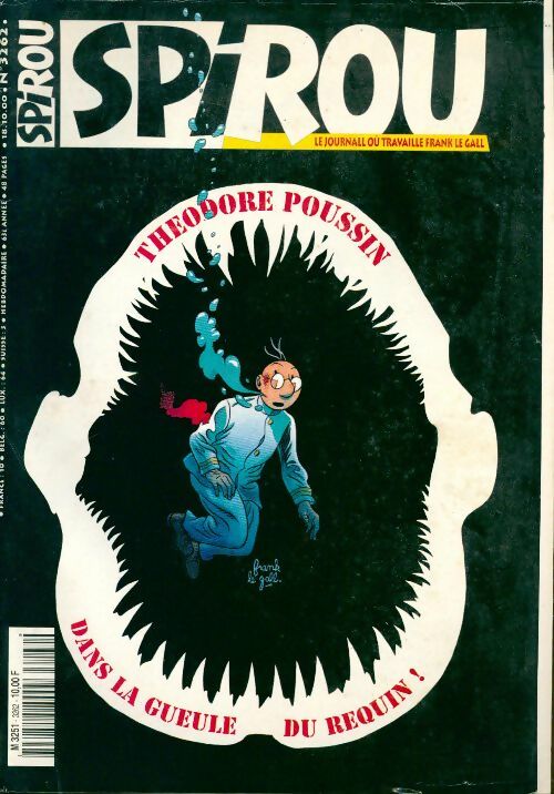 Spirou n°3262 : Dans la gueule du requin - Collectif - Livre