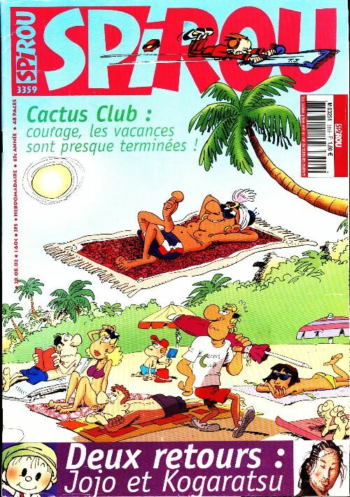 Spirou n°3359 : Cactus club - Collectif - Livre