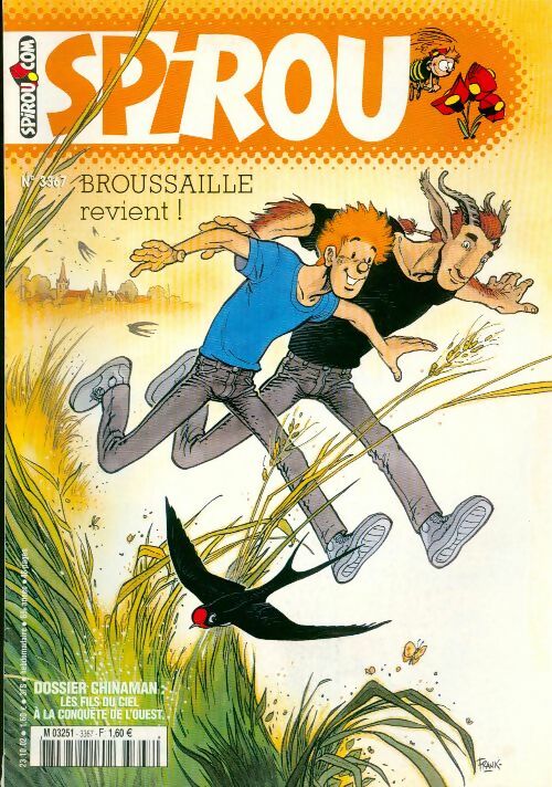Spirou n°3367 : Broussaille revient ! - Collectif - Livre