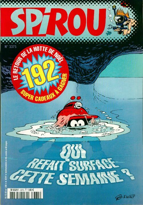 Spirou n°3375 : Qui refait surface cette semaine ? - Collectif - Livre