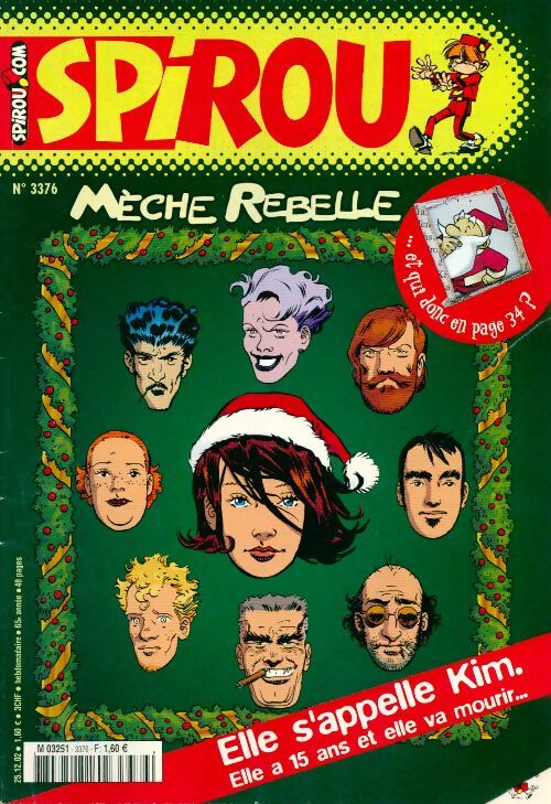 Spirou n°3376 : Mèche rebelle - Collectif - Livre